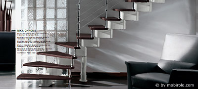 Modultreppe nika chrome